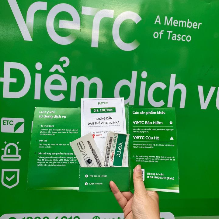 Đào Dán Thẻ VETC