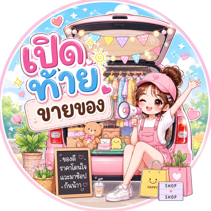 เปิดท้ายขายของ ✨