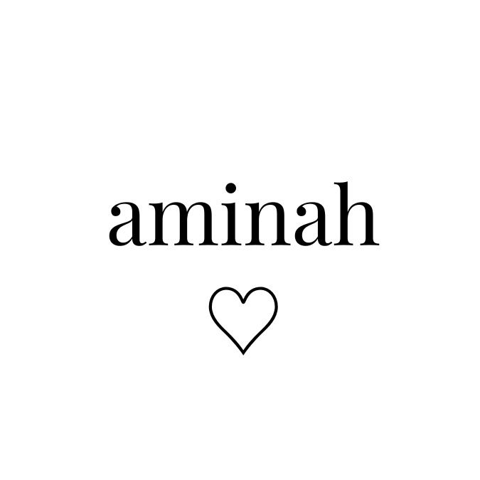 aminah ♡
