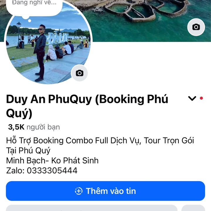 Duy An Booking Phú Quý
