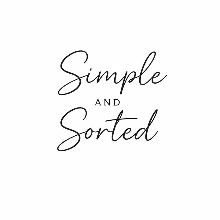 simpleandsorted