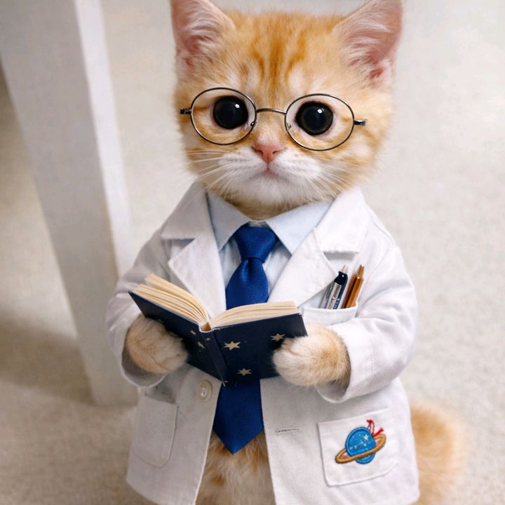 Gatito astronomo ☄️🔭