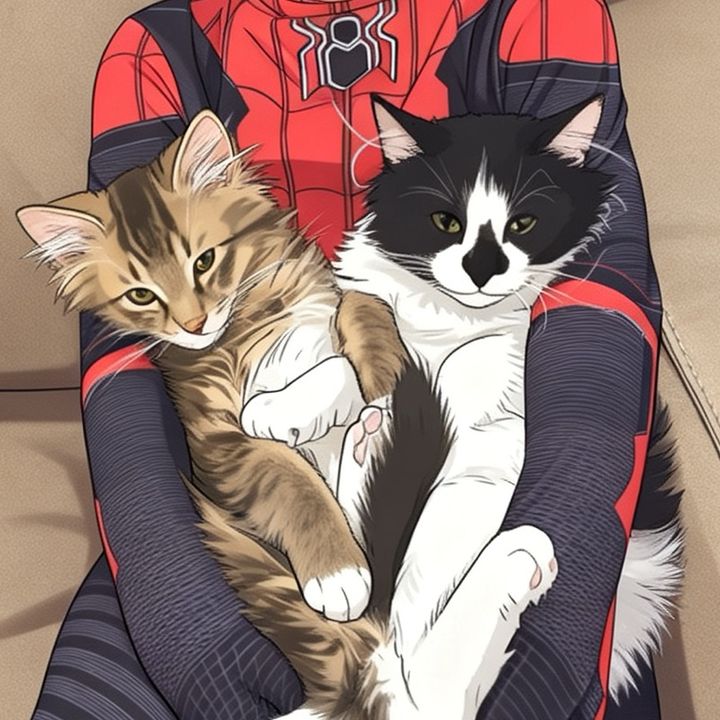 🐈Fivecatsonehouse🏡