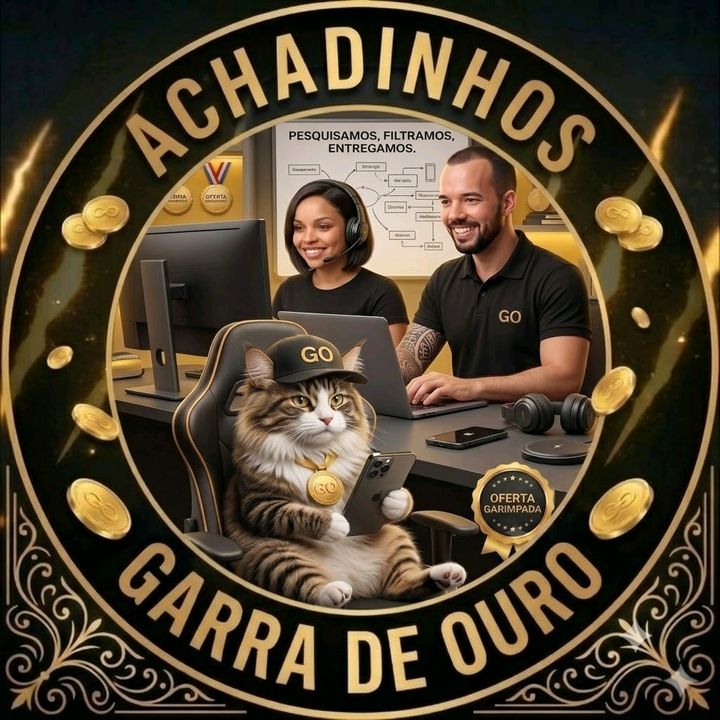 🐾 Achadinhos Garra de Ouro🐾