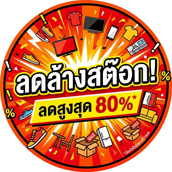 ลดล้างสต๊อก รวมของถูก