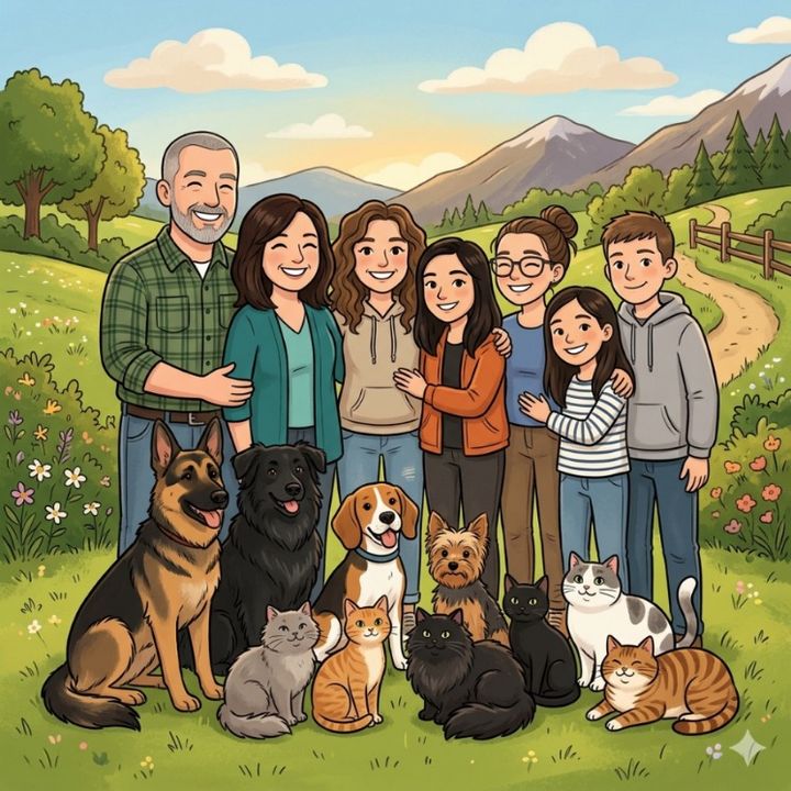 🪴Our family funny farm🪴