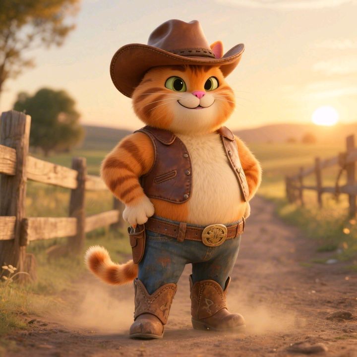 Tabby Orange Cat