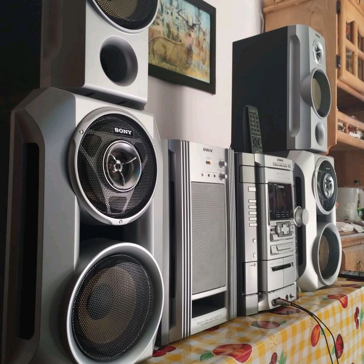 Sony bass minicomponente