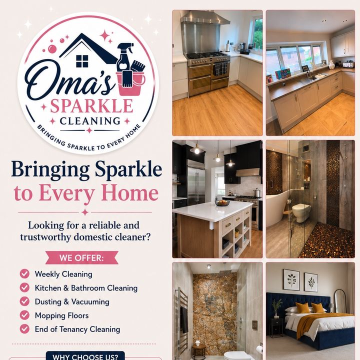 Oma’s Sparkle Cleaning