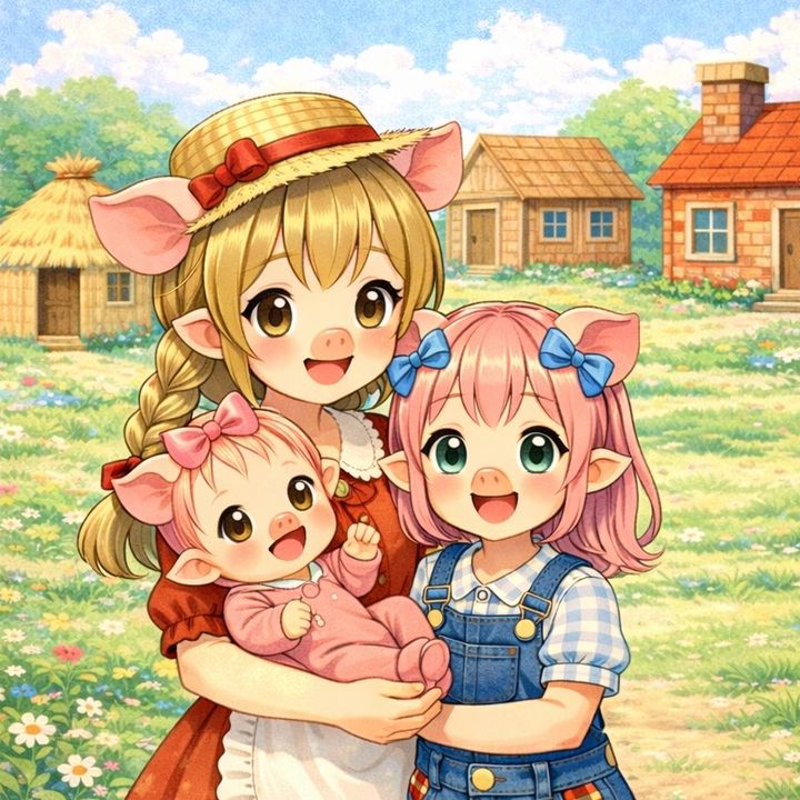3匹のこぶた