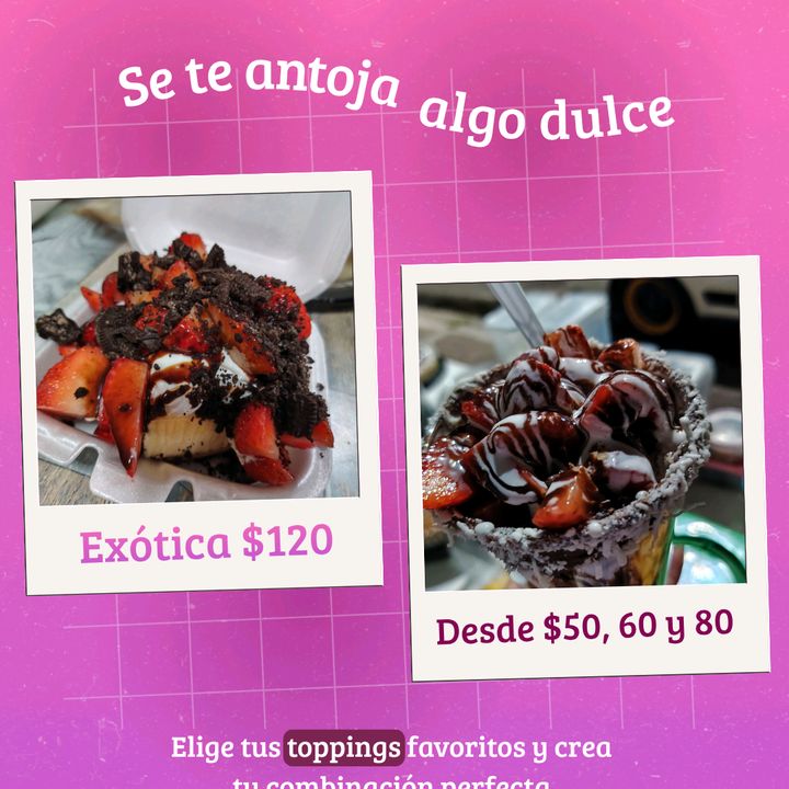 El Topping de la fresa