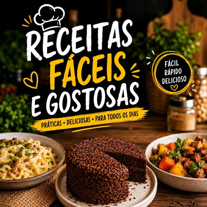 receitas fáceis e gostosas
