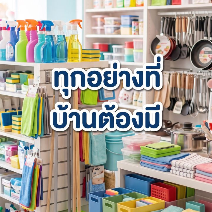 ทุกอย่างที่บ้านต้องมี