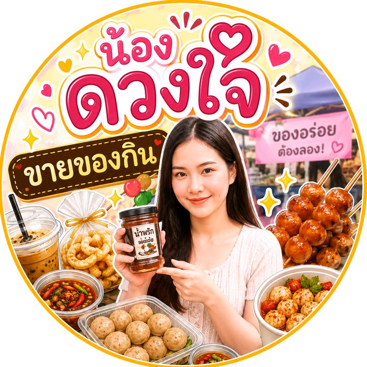 น้องดวงใจขายของกิน