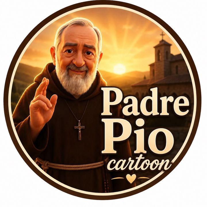 Padre Pio Cartoon 🙏🏻