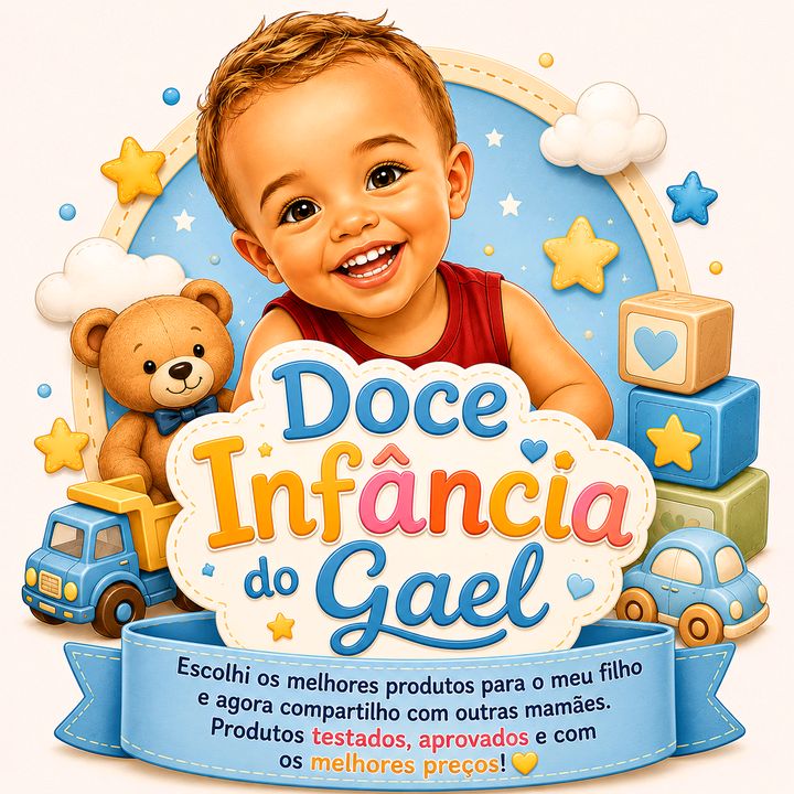 Doce Infância do Gael 👶🐻🍭🍼