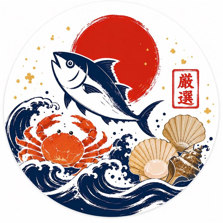 今日も海鮮🦀