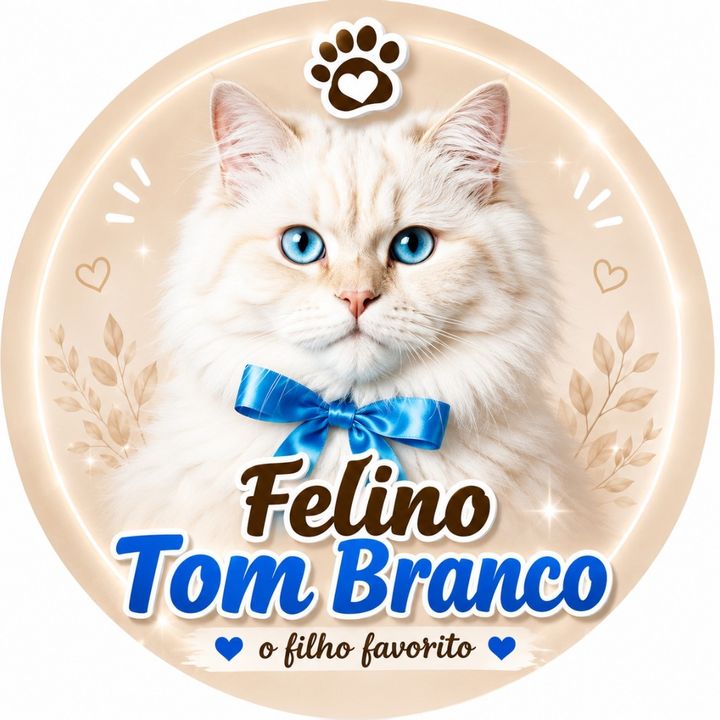 Felino TOM branco