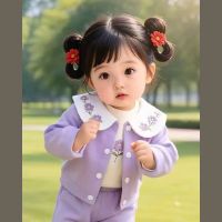 Cute and mischievous baby