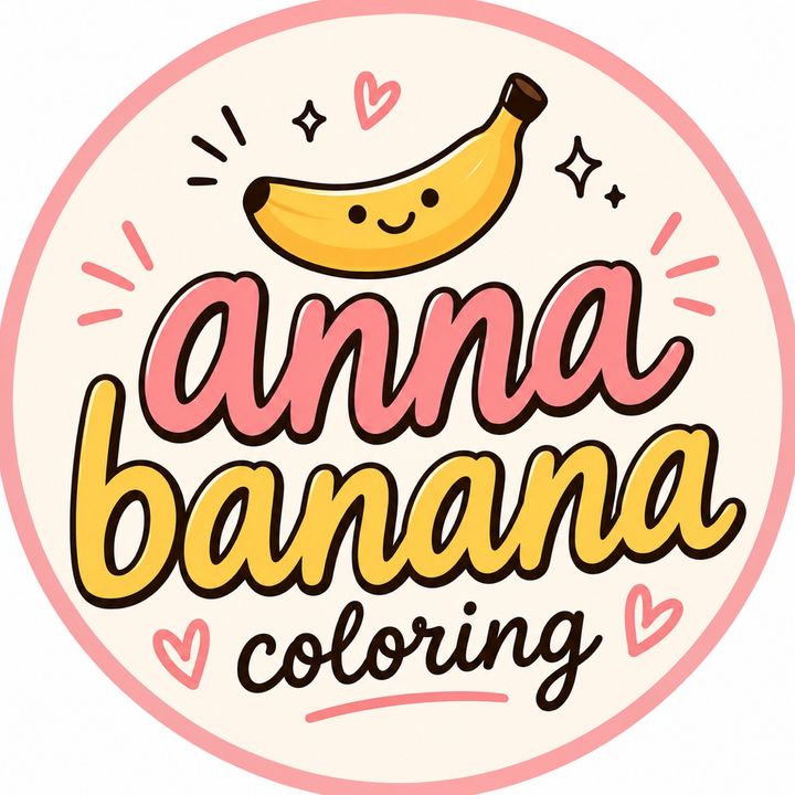 anna banana coloring
