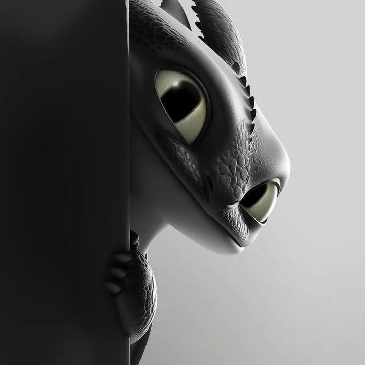 Toothless dragon