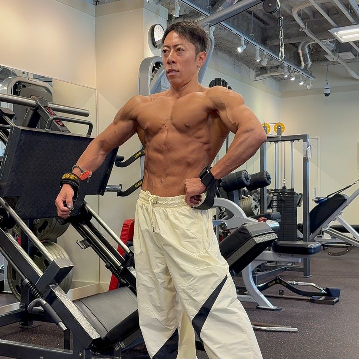筋トレするアラフォーの那須