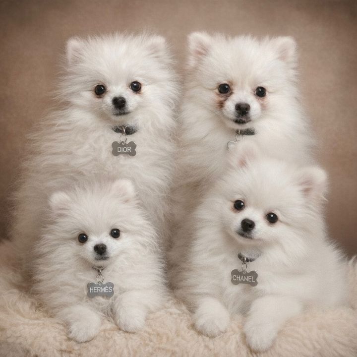 Chanel and the poms