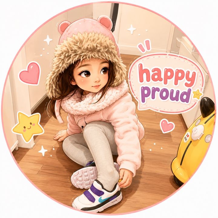happy proud