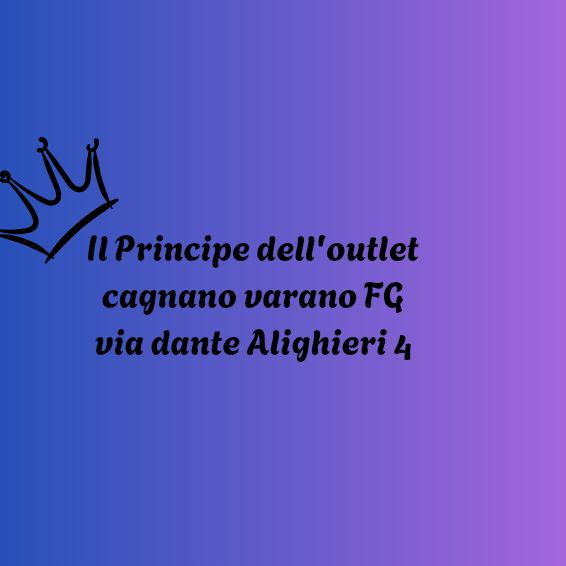 il principe dell'otulet