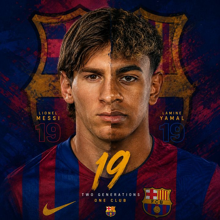 Messi Yamal 19