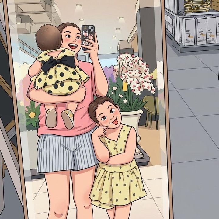 🌷ลูกสาวสองคน 👧👧