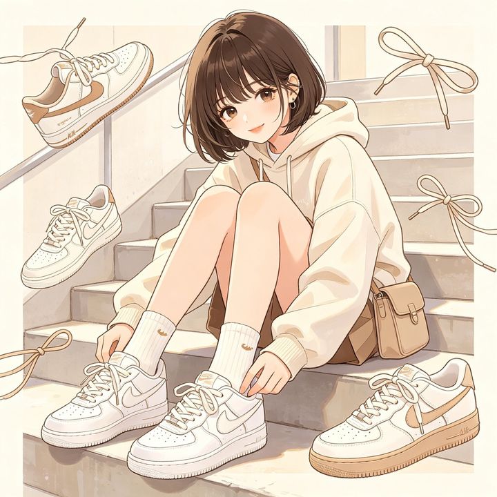 かず / 靴と足もと