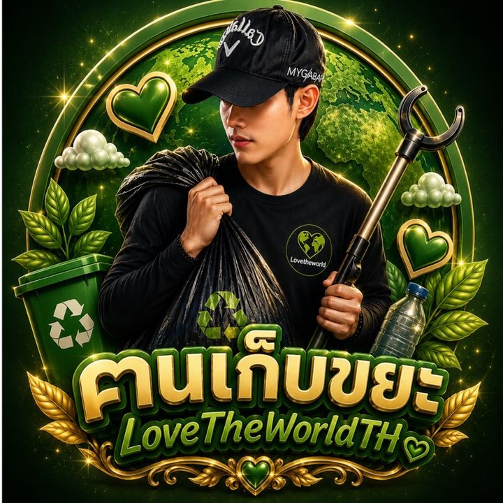 ฅนเก็บขยะ Lovetheworld