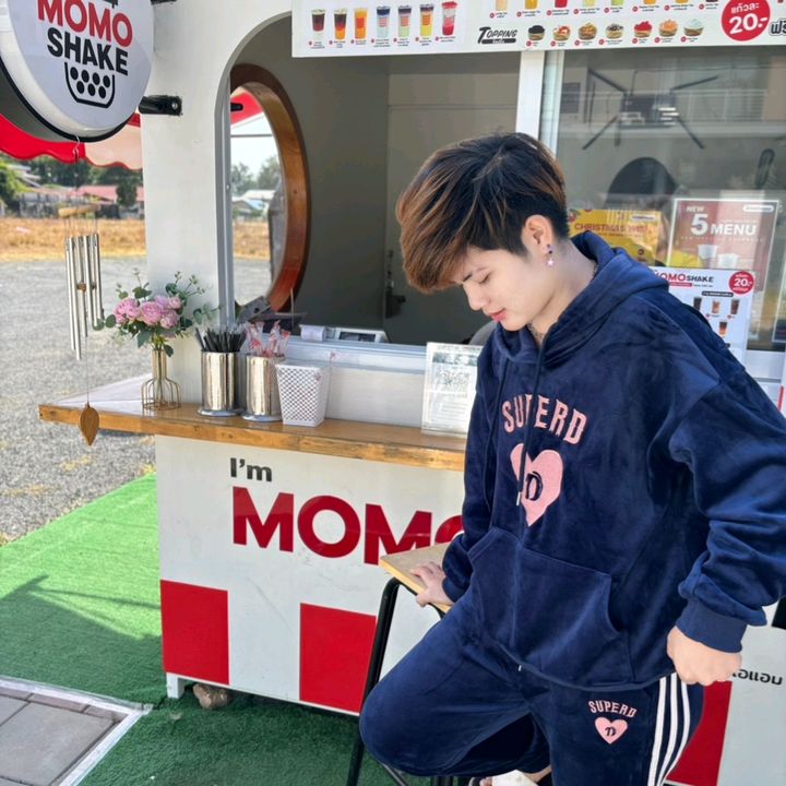 ชาไทยปั่น ไม่หวาน