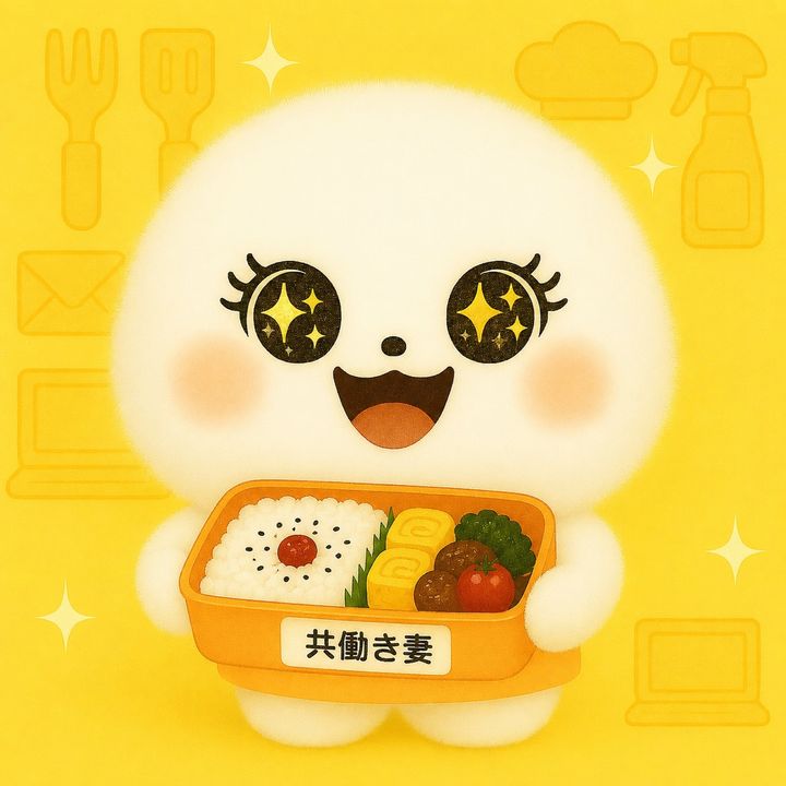 ほぼ調理しない妻のお弁当