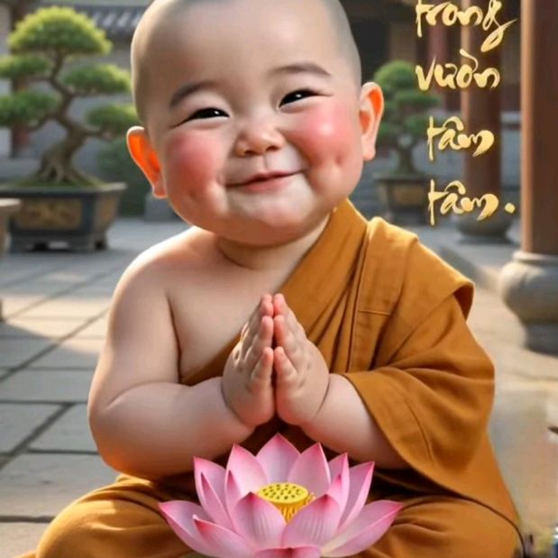 chú tiểu ngây thơ