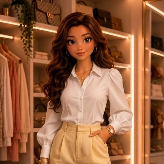 Luna • Boneca 3D ♡