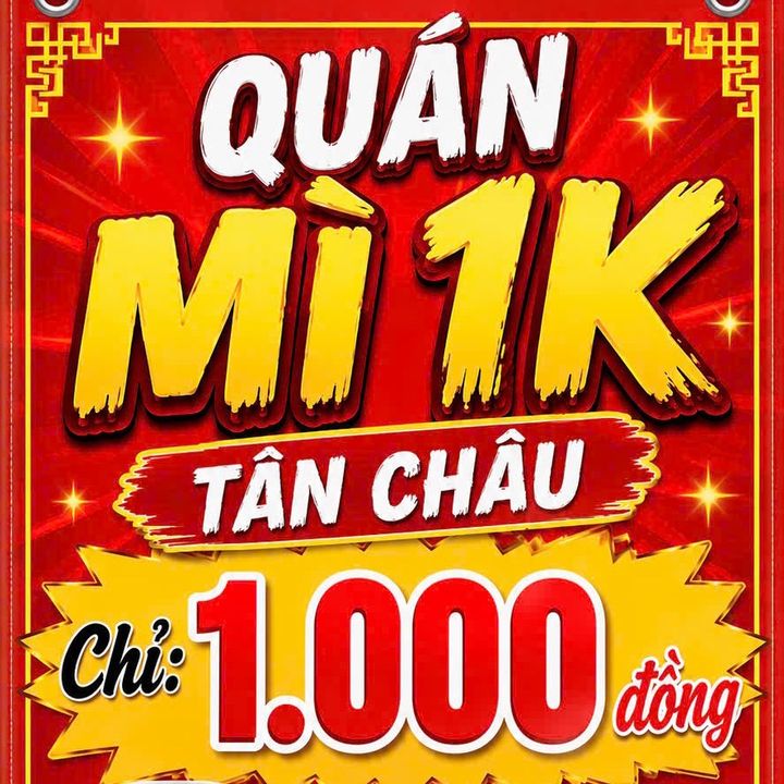 MÌ 1.000 đồng TÂN CHÂU