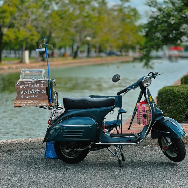 กะเพราเกียร์มือ 🛵🍳