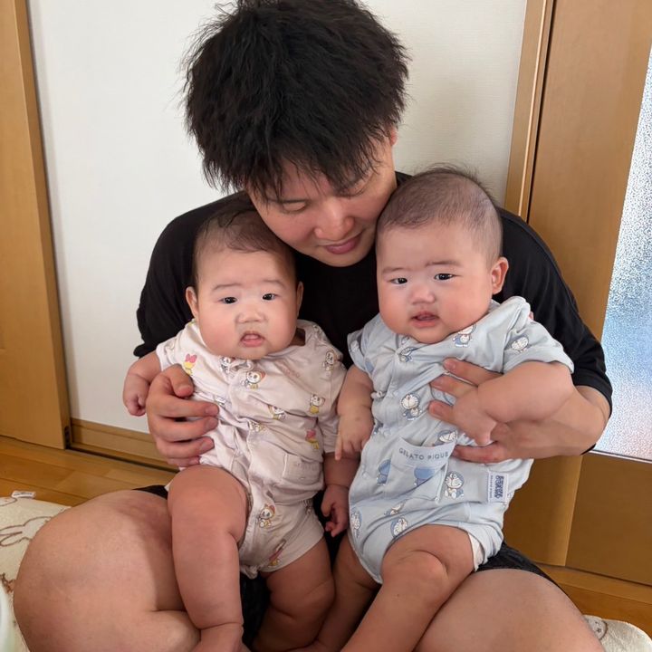 my🧑🏻‍🦱 双子のパパ👶🏻👶🏻