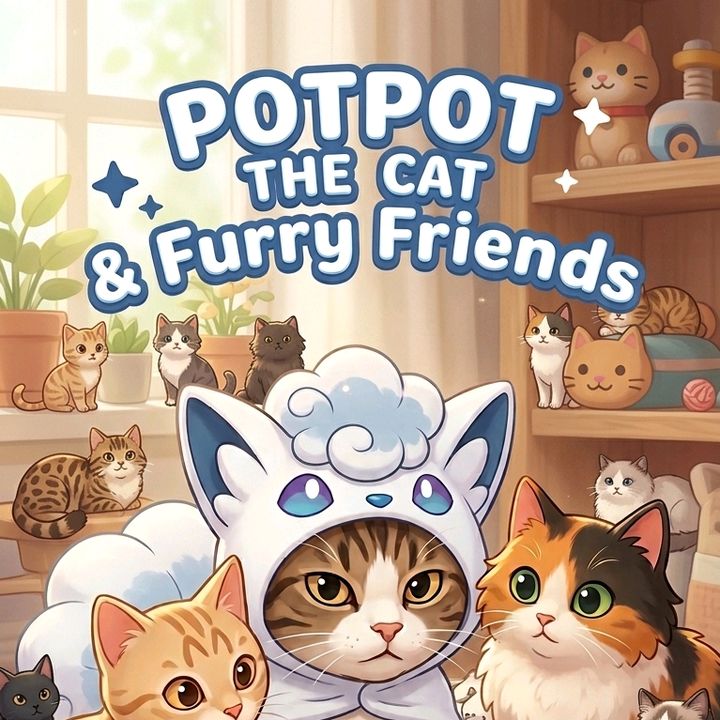 Potpot and furry friends