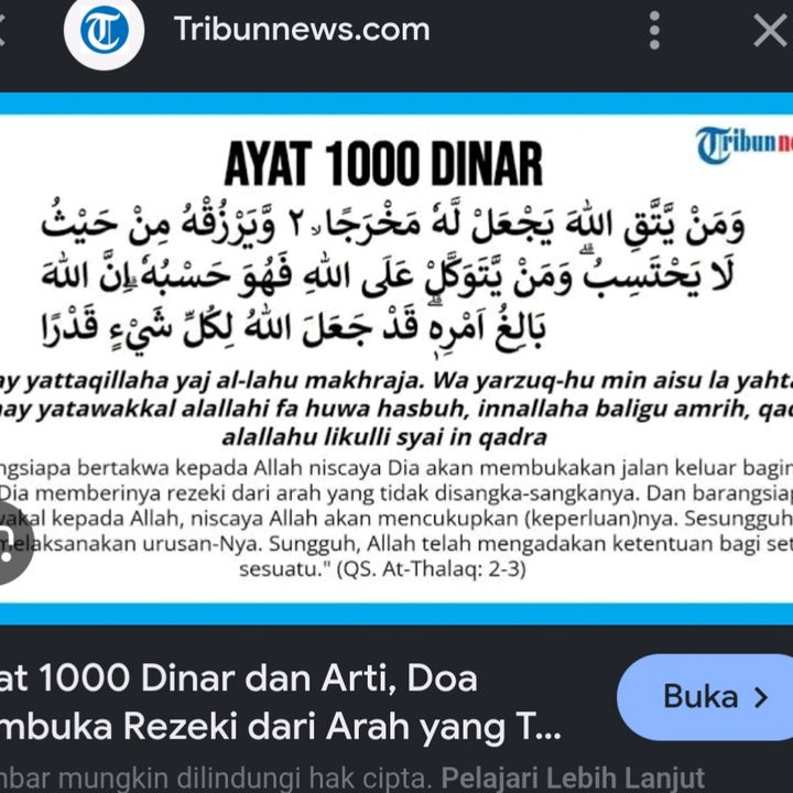 "SERIBU DINAR"