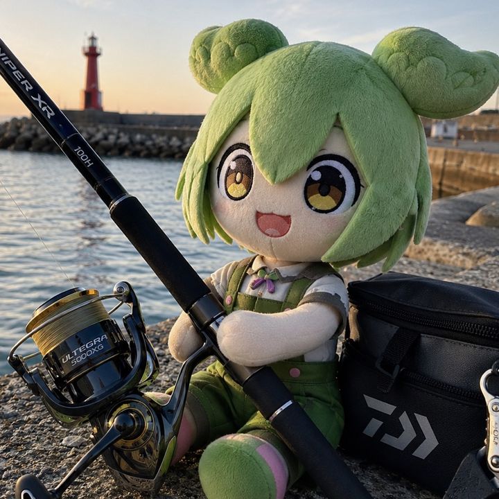 フィッシングずんだもん
