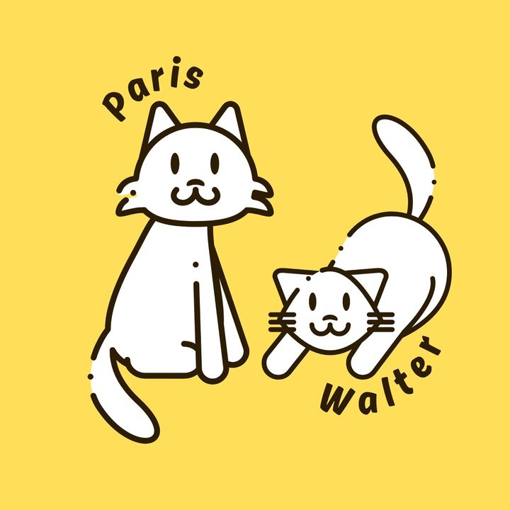 Paris & Walter 🐾