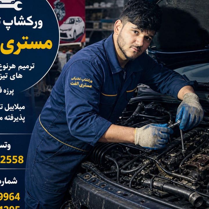 ورکشاپ تخنیکی مستری الفت