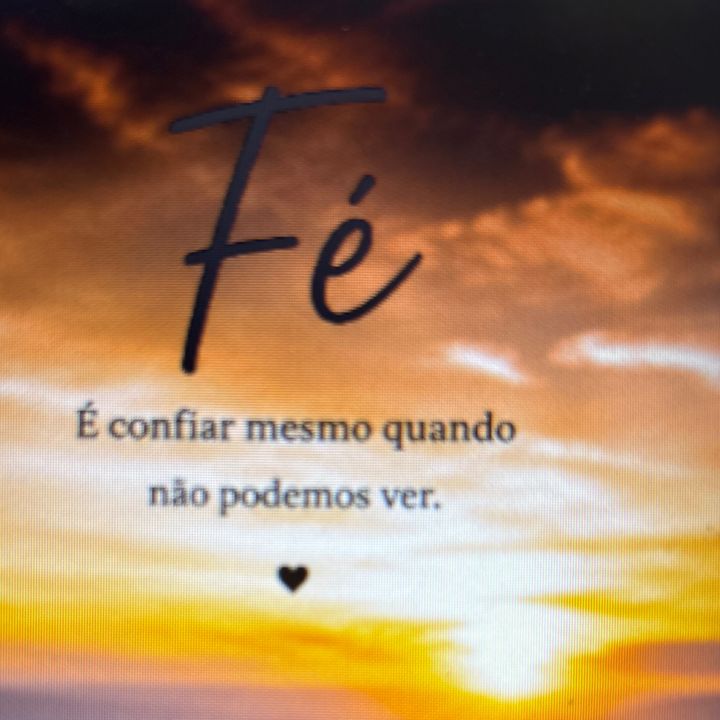 Sua fé aqui