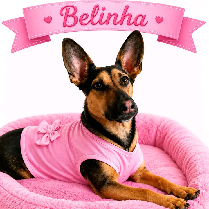 Belinha"A Mini Pastor Alemã"