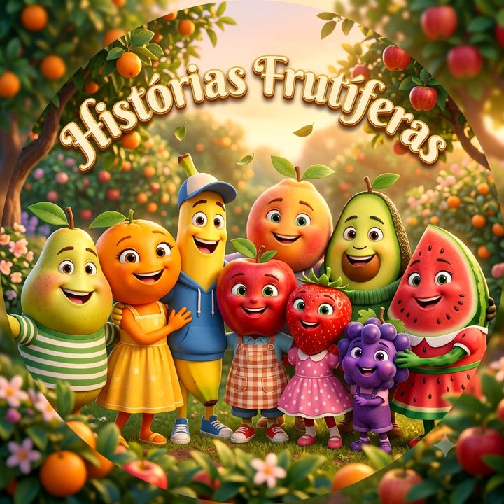 Novelinhas de frutas 🍉🍎🍅🌶️