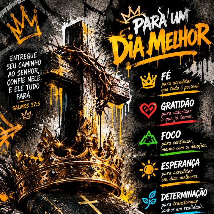 Para um dia melhor.