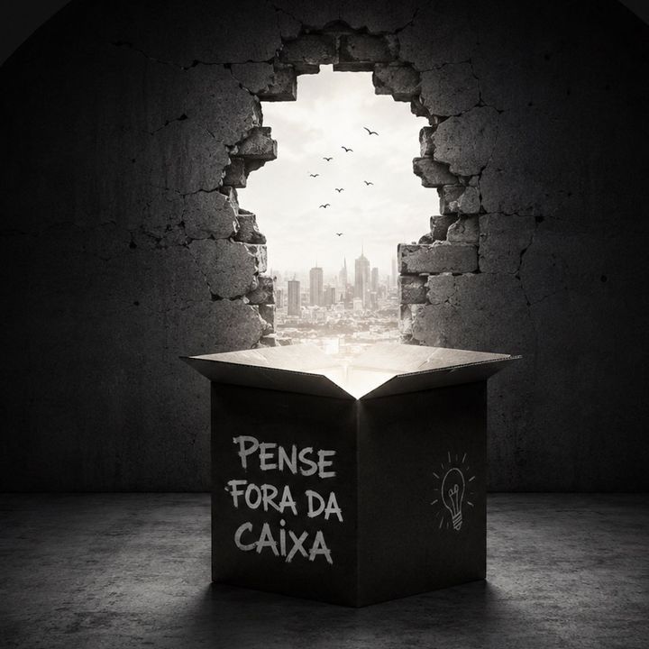 Pense fora da caixa